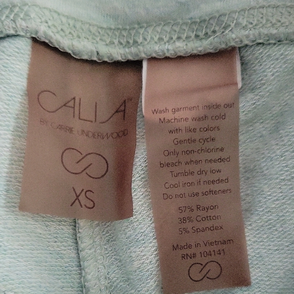 Calia By Carrie Underwood Light Green Jogger Pants - Picture 9 of 12